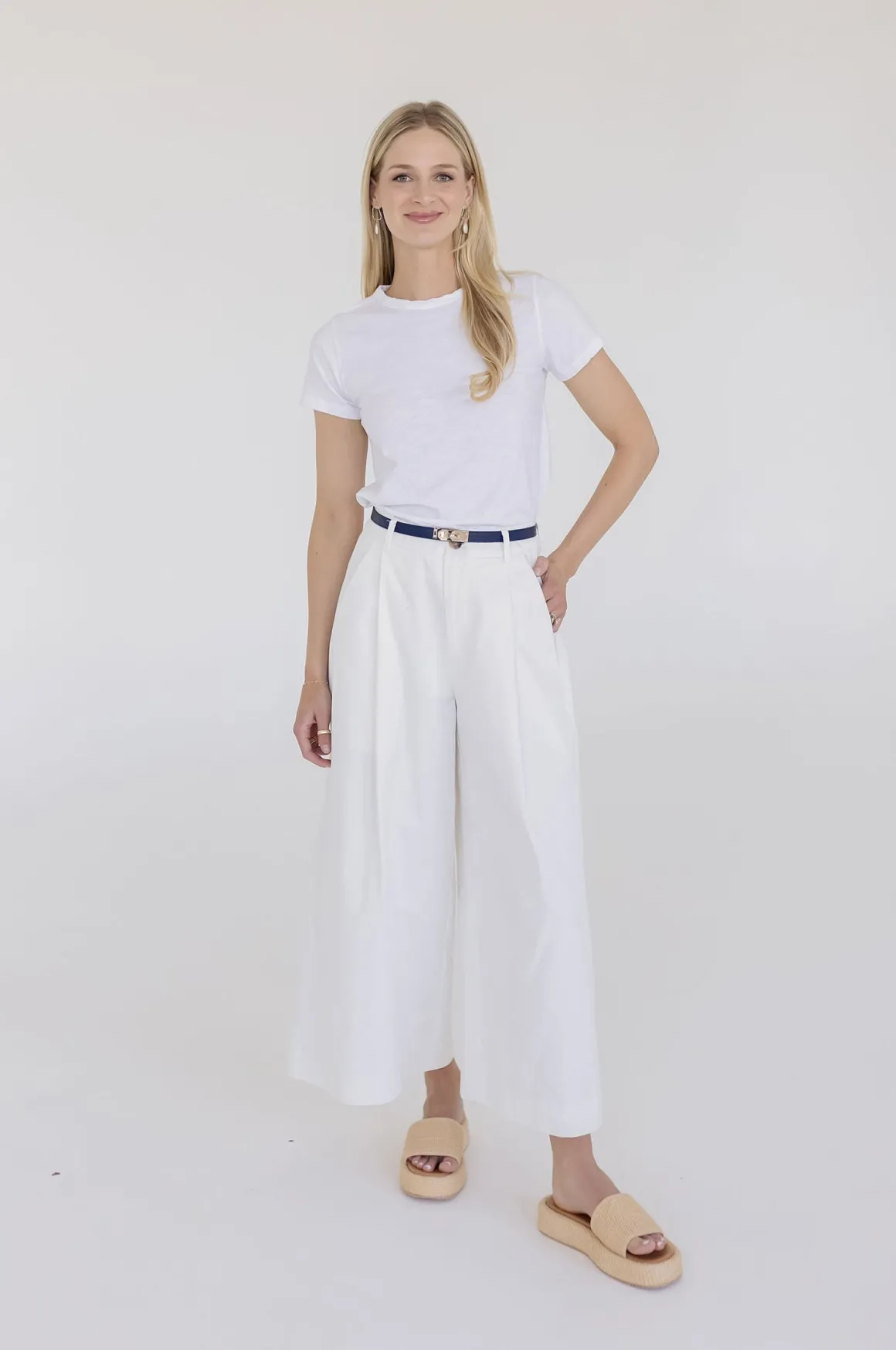 Bailey Short Sleeve Top White