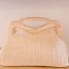 Trinity Straw Handbag Beige