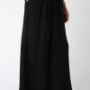 Waitlist 5/5 ♥ Jessie High Waist Woven Wide Leg Pants Black