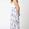 Waitlist 4/20 ♥ Kay Sleeveless Floral Print Maxi Dress White